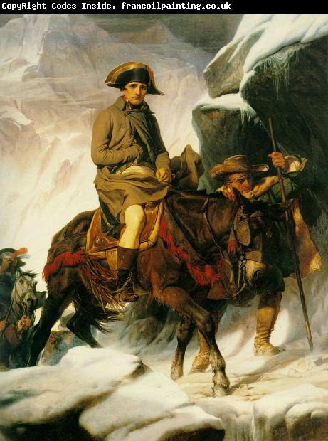 Hippolyte Delaroche Bonaparte Crossing the Alps